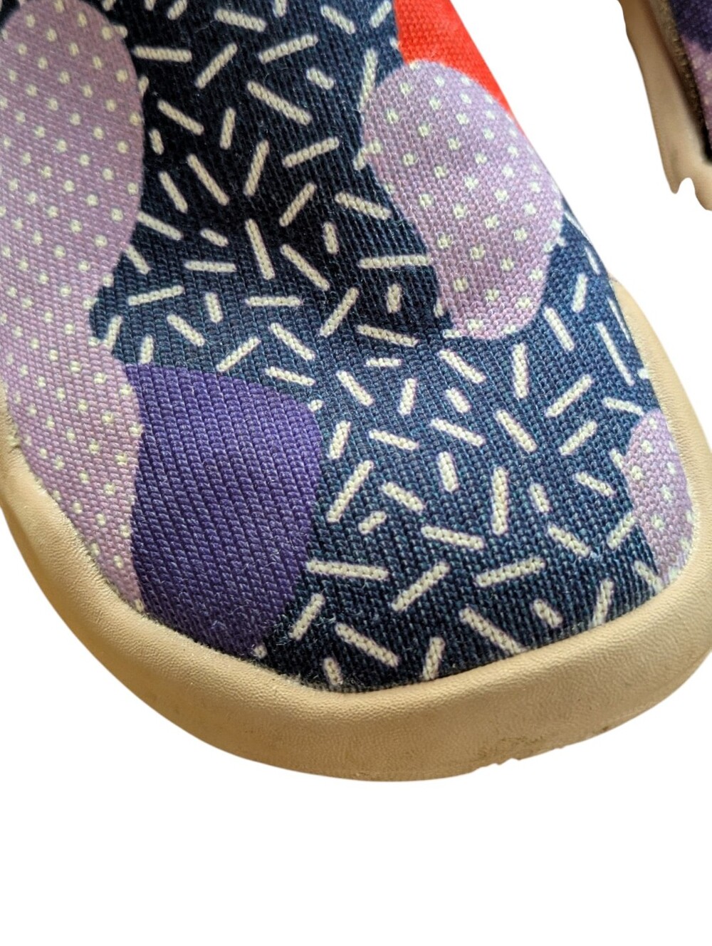 UIN Endless Purple Pursuit Knitted High Top Shoes Size 6.5 - Picture 6 of 11